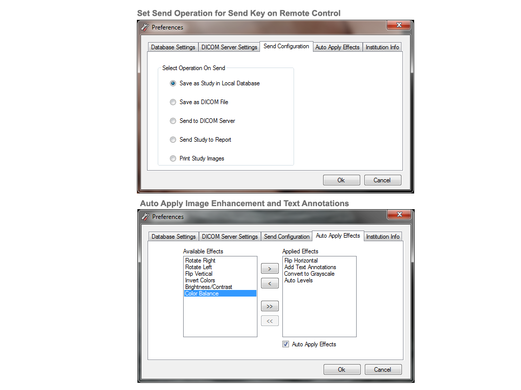 Settings and Preferences